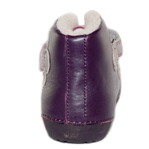 D.D. Step Fuchsia Toddler Winter Boots - Warm, Supportive Leather Shoes From Europe Kids Orthopedic - shoekid.ca