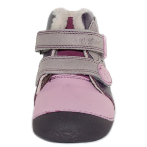 D.D. Step Fuchsia Toddler Winter Boots - Warm, Supportive Leather Shoes From Europe Kids Orthopedic - shoekid.ca