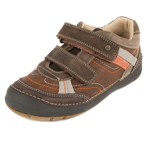 D.D. Step Big Kid Boy Shoes - Supportive Leather From Europe Kids Orthopedic - shoekid.ca