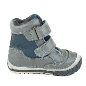 D.D. Step Toddler Boy Shoes/Winter Boots With Faux Fur Insulation - Supportive Leather Shoes From Europe Kids Orthopedic - shoekid.ca