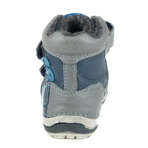 D.D. Step Toddler Boy Shoes/Winter Boots With Faux Fur Insulation - Supportive Leather Shoes From Europe Kids Orthopedic - shoekid.ca