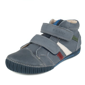 D.D. Step Big Kid Boy High-Top Shoes - Supportive Leather From Europe Kids Orthopedic - shoekid.ca