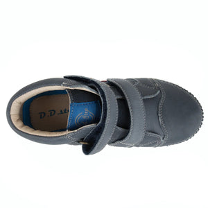 D.D. Step Big Kid Boy High-Top Shoes - Supportive Leather From Europe Kids Orthopedic - shoekid.ca