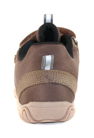 D.D. Step Little Kid Boy Waterproof Double Strap Shoes Chocolate Brown - Supportive Leather From Europe Kids Orthopedic - shoekid.ca