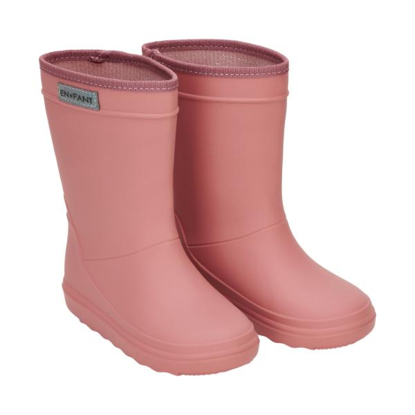 Enfant Girls Pink Rain Boots - shoekid.ca