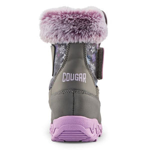 Cougar Soar Charcoal Waterproof  Girls Winter Boots -24C - shoekid.ca