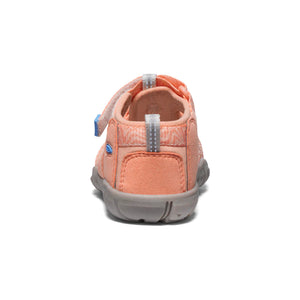 KEEN SEACAMP II CNX PAPAYA PUNCH/MARINA LITTLE/BIG KIDS SANDALS (WATER FRIENDLY) - shoekid.ca