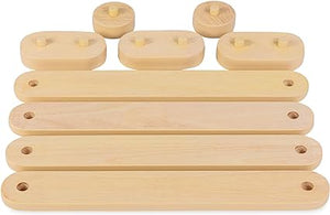 TippyToe Wooden Kids Balance Beam, Imaginative Play for Development, Coordination Motor Skills Kids Balance Board - shoekid.ca