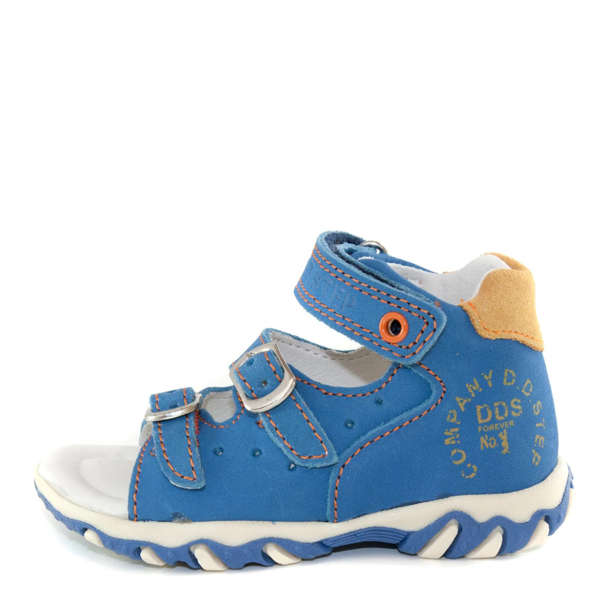 D.D. Step Toddler Boy Sandals AFO Friendly - Supportive Leather Shoes From Europe Kids Orthopedic - shoekid.ca