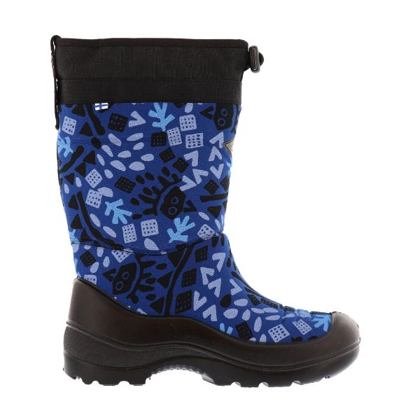 KUOMA Snowlock Neoprene Blue Winter Boots Boots (Designed in Finland) -30C Rated - shoekid.ca
