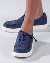 Kid&#39;s Navy BILLY Sustainable Lace Lows -Shoekid.ca