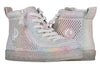 Kid&#39;s Rainbow Crackle BILLY Classic Lace Highs -Shoekid.ca