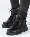 Kid&#39;s Black BILLY Lugs -Shoekid.ca