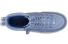 Blue Gingham BILLY Classic Lace High Tops -Shoekid.ca