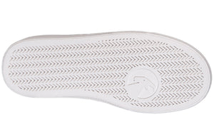 Sole view of Navy Space BILLY Classic Lace High Tops, suitable for diabetes, plantar fasciitis, bunions, wide feet, and orthotics.