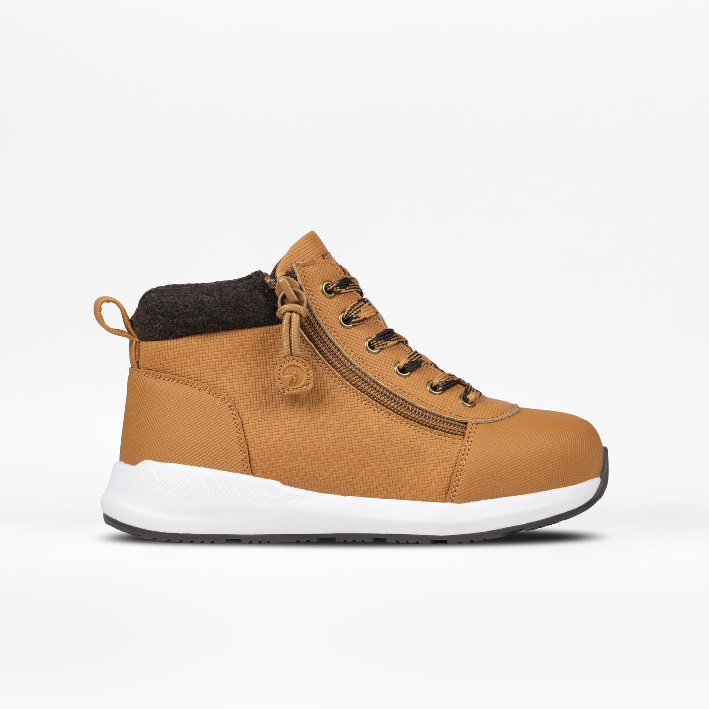 Rugged Tan BILLY Goat Dual Zipper High Tops