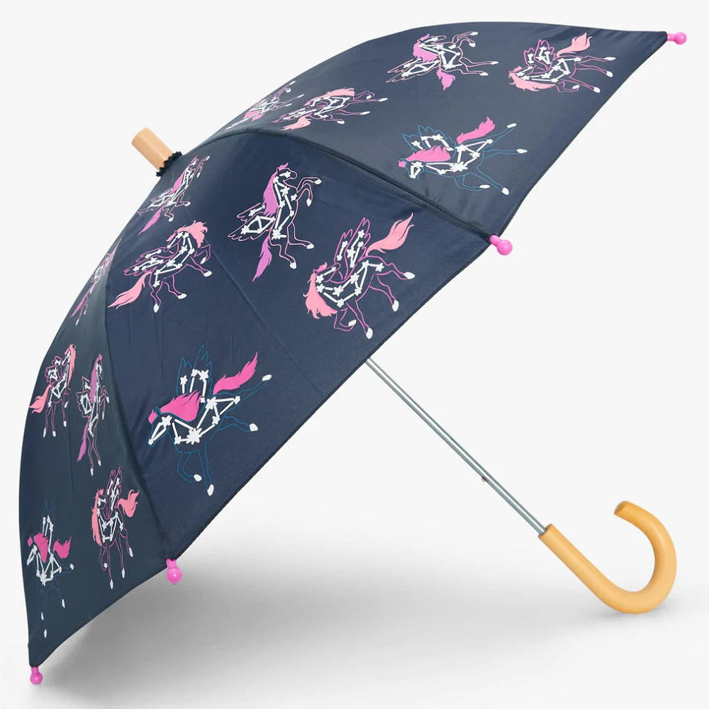 Hatley Pegasus Constellations Colour Changing Umbrella - shoekid.ca