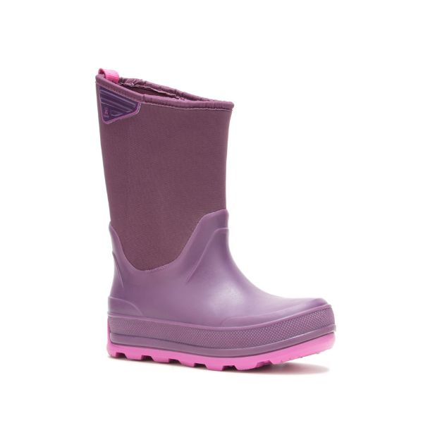 Kamik Kids Timber Pink Girls Rain Boot -20C(Made in Canada) - shoekid.ca