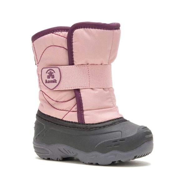 Kamik Girls Snowbug5 Pink Toddler Winter Boots -23C - shoekid.ca