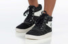 Billy Black BILLY Street Short Wrap High Tops with laces and zipper for easy on and off, perfect for toddlers and big kids.