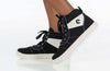Billy Black BILLY Street Short Wrap High Tops with easy on and off zipper for toddlers and big kids, featuring functional laces.