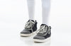 Grey Colorblock BILLY D|R Short Wrap High Tops -Shoekid.ca