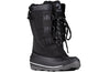 Black BILLY Ice Winter Boots for diabetes, plantar fasciitis, bunions, wide feet, wheelchair, orthotics, extreme cold protection