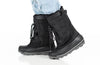 Black BILLY Ice Winter Boots for diabetes, plantar fasciitis, bunions, wide feet, extra wide feet, wheelchair use, orthotics.