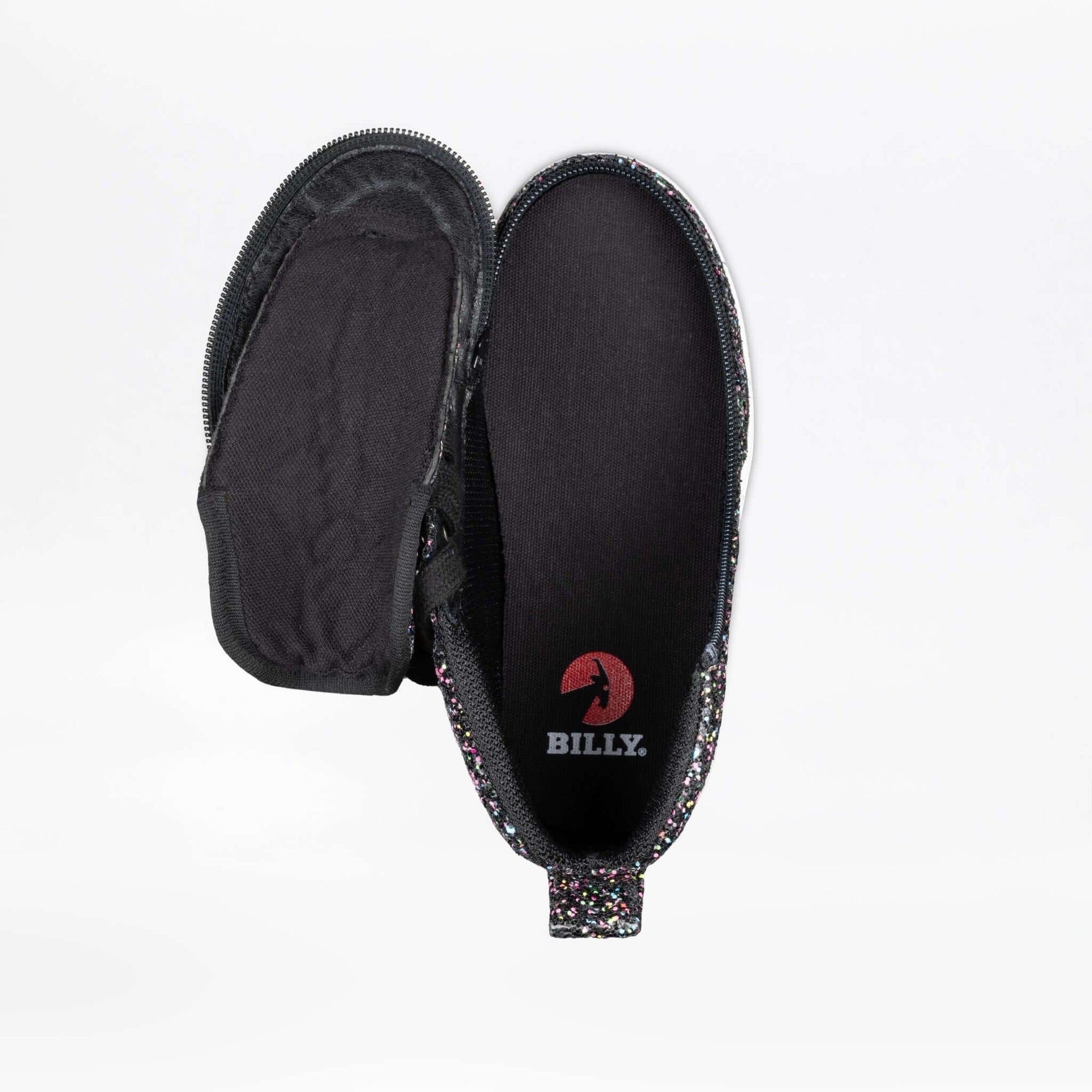 Black Multi Glitter BILLY Classic D|R II High -Shoekid.ca