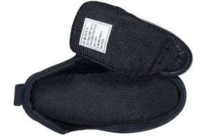 BILLY Classic D|R High Tops open view, highlighting black interior and zip closure suitable for orthopedic and diabetic needs.