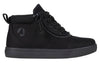 Black to the Floor BILLY D|R Short Wrap High Tops -Shoekid.ca