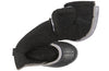 Top view of open Grey BILLY Ice Winter Boots showing insulated interior, ideal for shoes for diabetes, plantar fasciitis, and wide feet.