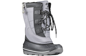 Grey BILLY Ice Winter Boots for Diabetic, Plantar Fasciitis, Bunions, Wide and Extra Wide Feet, Orthotics, Wheelchair Use.