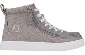 Grey Jersey BILLY Classic Lace Highs -Shoekid.ca