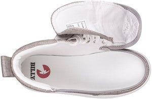 Grey Jersey BILLY Classic Lace Highs -Shoekid.ca