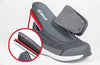 Men&#39;s Charcoal BILLY Goat AFO-Friendly Shoes with zipper and removable insoles for orthopedic support