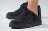 Men&#39;s black BILLY Classic Lace Lows with new outsole, suitable for diabetes, plantar fasciitis, bunions, and orthotics.