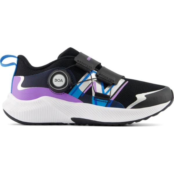 New Balance DynaSoft Black Reveal v4 BOA Girls Running Shoes ShoeKid