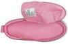 Pink BILLY Classic D|R High Tops with open zipper, perfect shoes for diabetes, plantar fasciitis, bunions, wide feet, and orthotics.