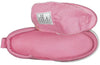 Pink BILLY Classic D|R High Tops with open zipper, perfect shoes for diabetes, plantar fasciitis, bunions, wide feet, and orthotics.