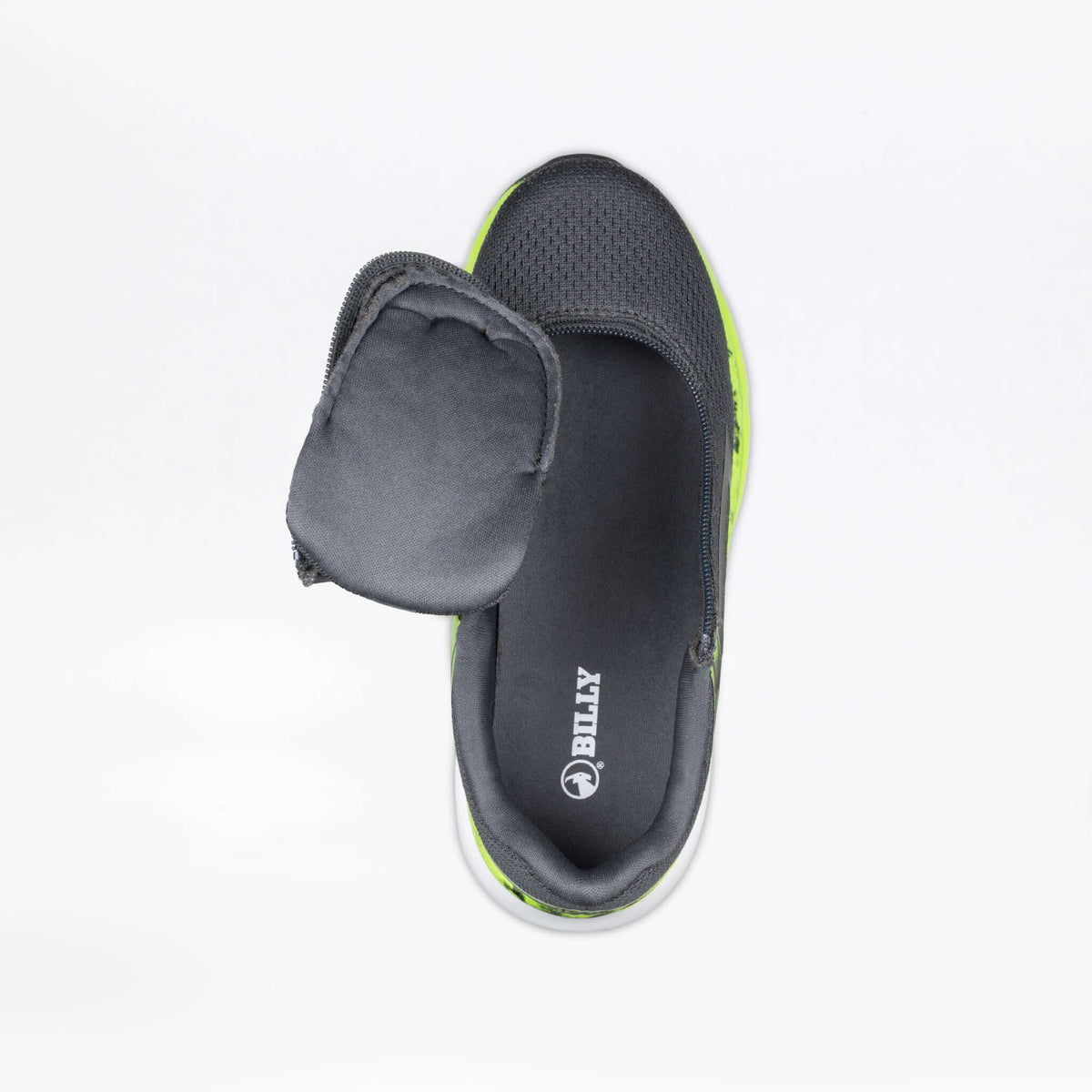 Smoke/Lime Fire BILLY Sport Inclusion -Shoekid.ca