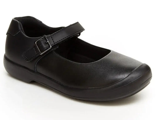 Stride Rite Ainsley girls' black Mary Jane school uniform shoe