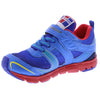 Tsukihoshi Velocity Boys Running Shoes-Blue Red | Lightweight, Machine Washable Sneakers for Kids &amp; Toddlers