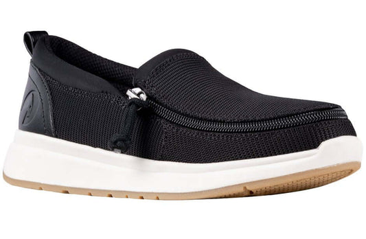 Women's Black BILLY Comfort Mocs - diabetic-friendly, plantar fasciitis and bunion support shoes, ideal for wide and extra wide feet.