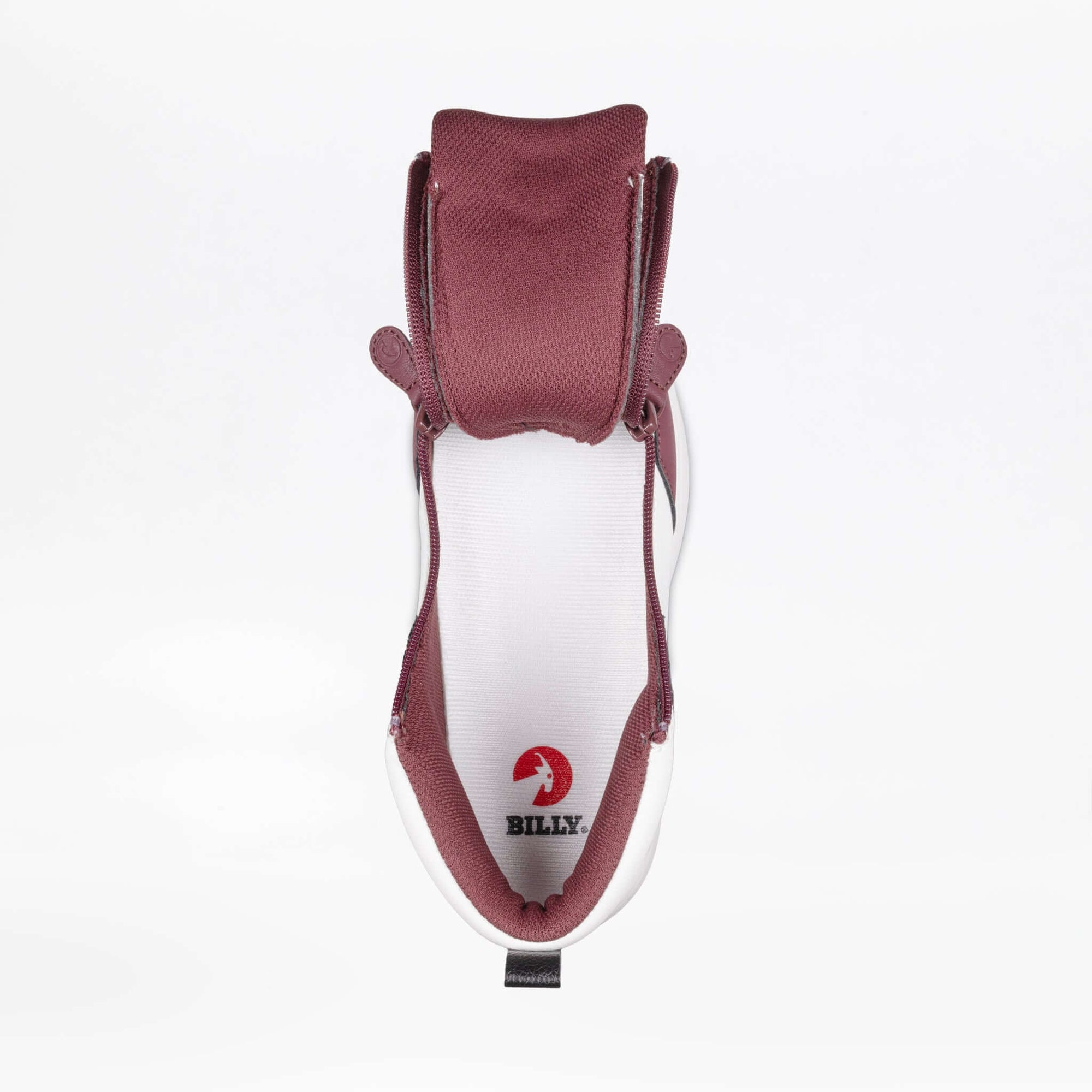 Women's White/Wine/Black BILLY Comfort DZ High -Shoekid.ca