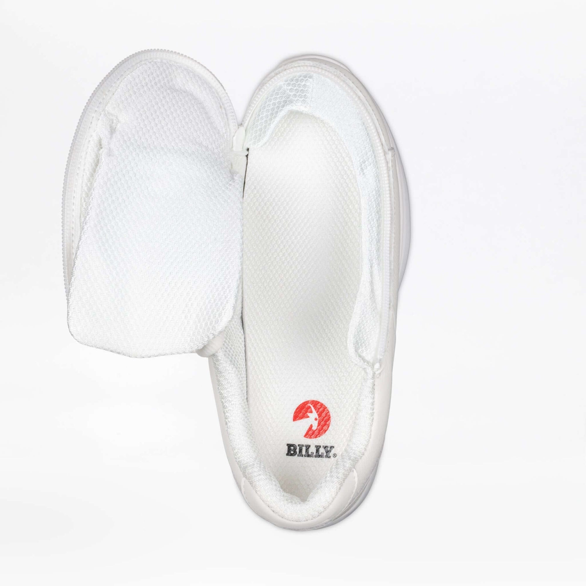 Women's White Leather BILLY Comfort Plush -Shoekid.ca