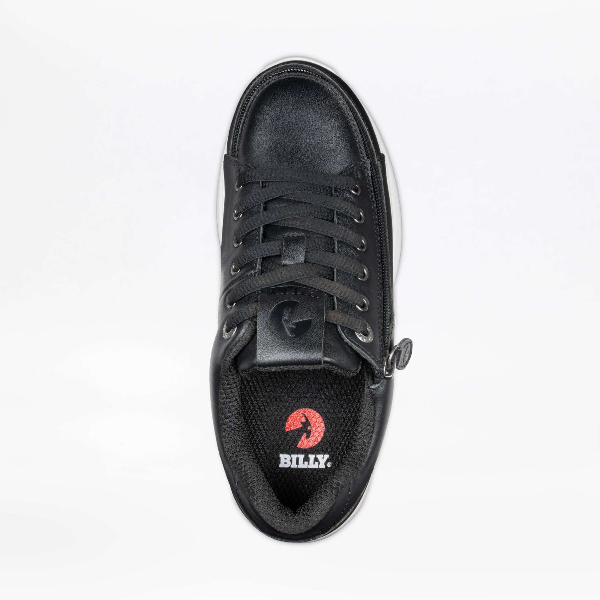 Women's Black Leather BILLY Comfort Plush -Shoekid.ca