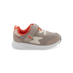 Stride Rite M2P ZIPS RUNNER - BEIGE Boys Casual Shoes - shoekid.ca