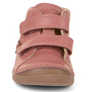 Froddo G2130300 Paix Velcro Dark Pink Girls First Walking Shoes - ShoeKid.ca