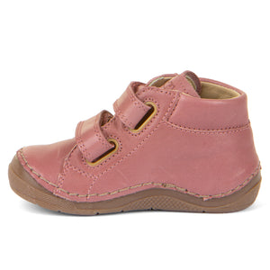 Froddo G2130300 Paix Velcro Dark Pink Girls First Walking Shoes - ShoeKid.ca